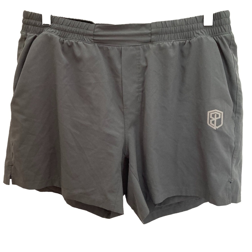Born Primitive Shorts Mens Large Gray Running Hiking Gym Outdoor Cross Training